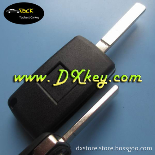 2 button car key casing for remote key house Peugeot peugeot 307 key